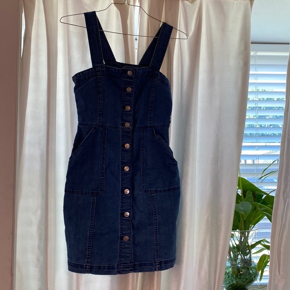 H&M Denim Dress Size 8 - Picture 3 of 9